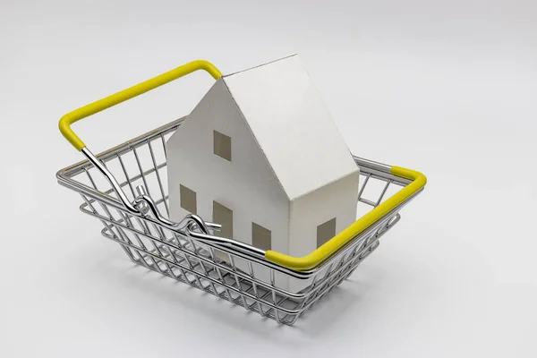 Compra Venta Vivienda Hipoteca Para Compra Una Casa Propiedad Alquiler — Foto de Stock