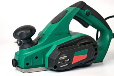 Elektrik planörü beyaz arkaplanda izole edildi