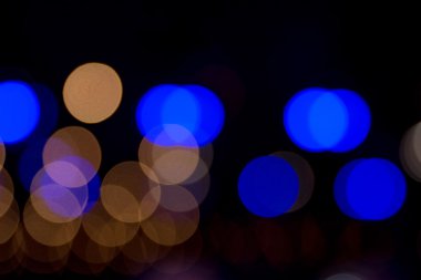 Arka plan olarak bulanık ışıklar