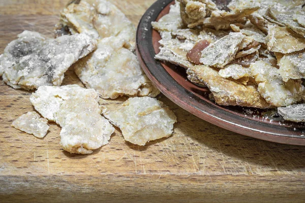 Geleneksel Sırp yemeği domuz yağı, açgözlülük