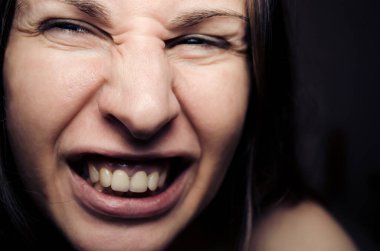 Emotional womans portrait