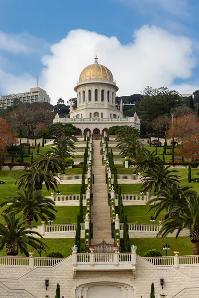 Bahai tempel en tuinen in Haifa Stockfoto