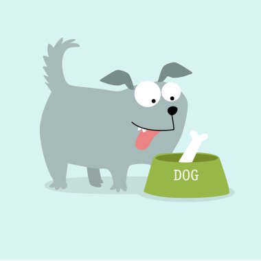 Şirin bir köpeğin çizimi