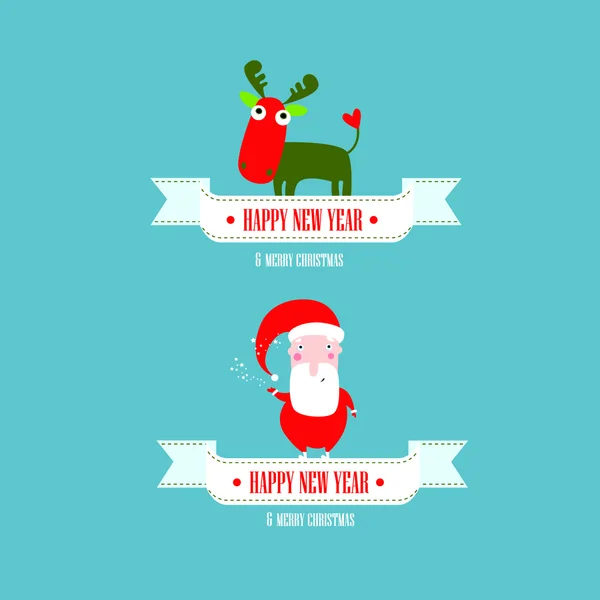 Christmas vector illustration banner — Stock Vector