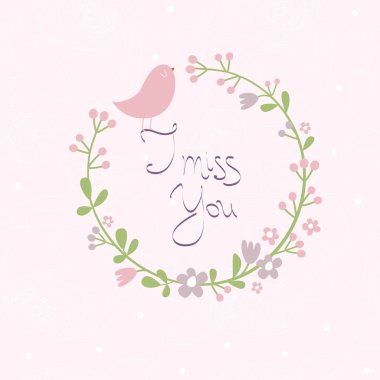 Kuş kartıyla özledim