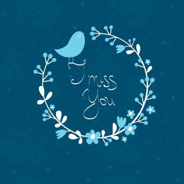 Kuş kartıyla özledim