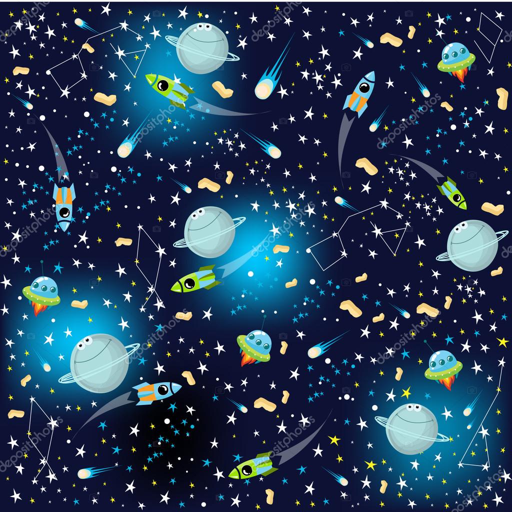 Fondo Espacial Animado - Fondo Makers Ideas