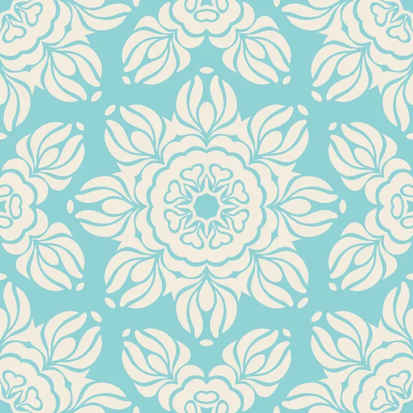 Seamless vintage  floral vector pattern — Stock Vector