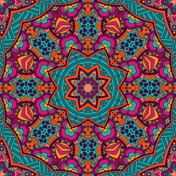 Abstrato Padrão tribal ornamental — Vetor de Stock