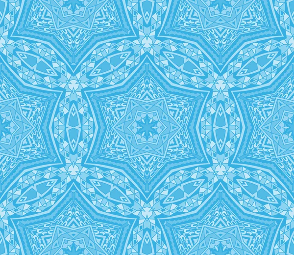 Seamless vintage winter pattern — Stock Vector