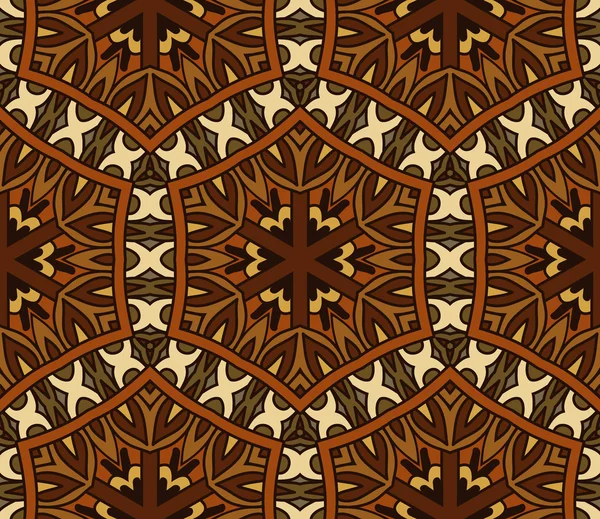 Patrón sin costura étnico tribal abstracto — Archivo Imágenes Vectoriales