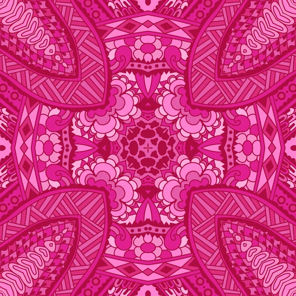 Textura sem costura ornamental rosa abstrata — Vetor de Stock