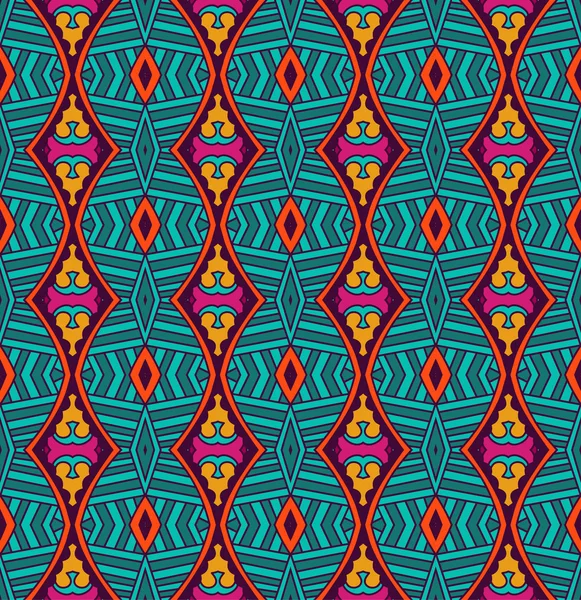 Abstrait géométrique coloré motif sans couture — Image vectorielle