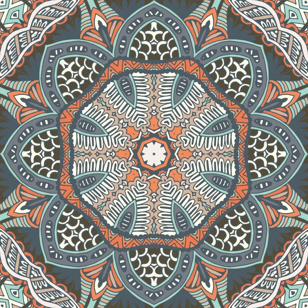 Mandala fleur fond ornemental — Image vectorielle