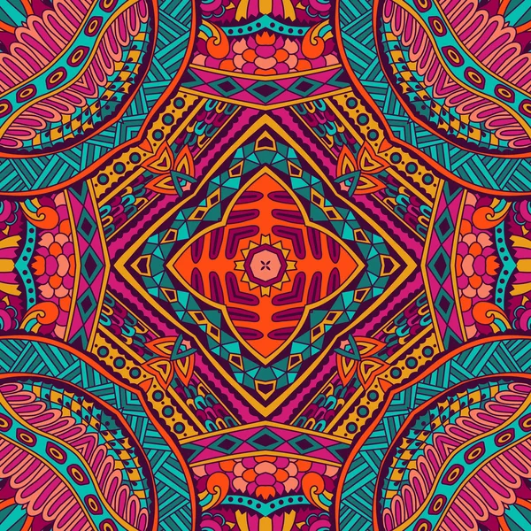 Modelo tribal étnico vectorial ornamental abstracto — Vector de stock