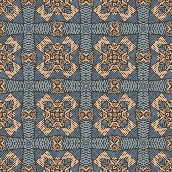 シームレスな幾何学的なモザイクの表面 — ストックベクタ