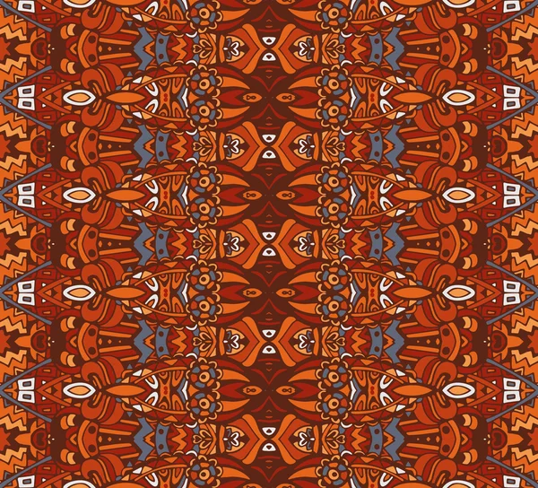 Bohemia étnica tribal patrón indio abstracto — Archivo Imágenes Vectoriales