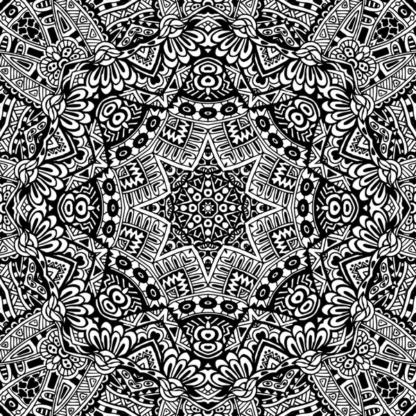 Naadloze patroon met abstracte geometrics. — Stockvector