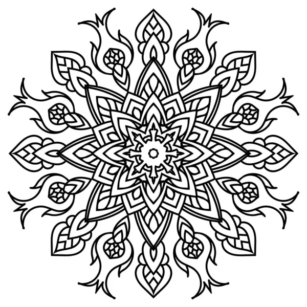Download á Simple Mandala Stock Drawings Royalty Free Mandala Pomegranate Vectors Download On Depositphotos