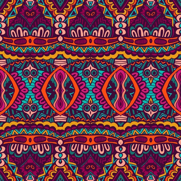 Fiesta colorido ornamental vector étnico — Archivo Imágenes Vectoriales