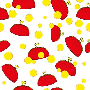 Sorunsuz çanta ve madeni paralar