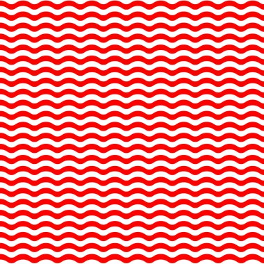 beyaz zemin üzerine kırmızı dalgalar