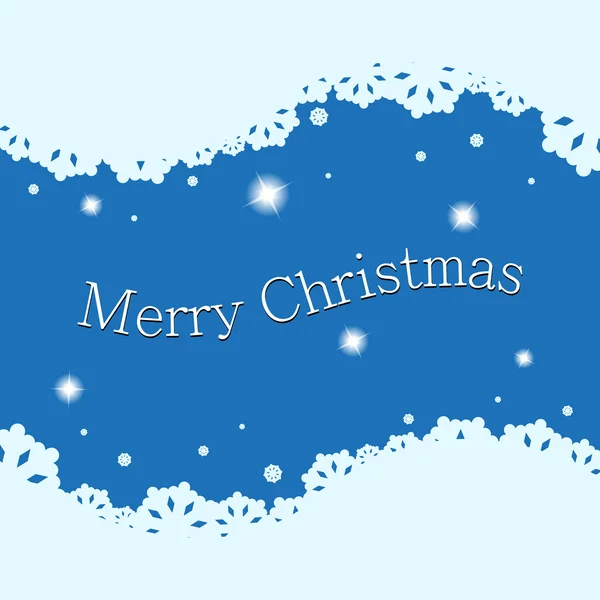 Merry christmas greeting card vector — Stock Vector