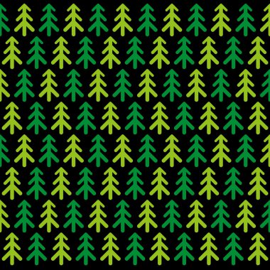 Vektör renkli ağaçlar arka planı