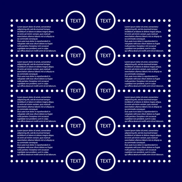 Vector info plantilla gráfica — Archivo Imágenes Vectoriales