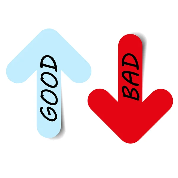 Good and bad Vector Art Stock Images | Depositphotos