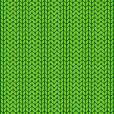 Vektör yün yeşil renk doku