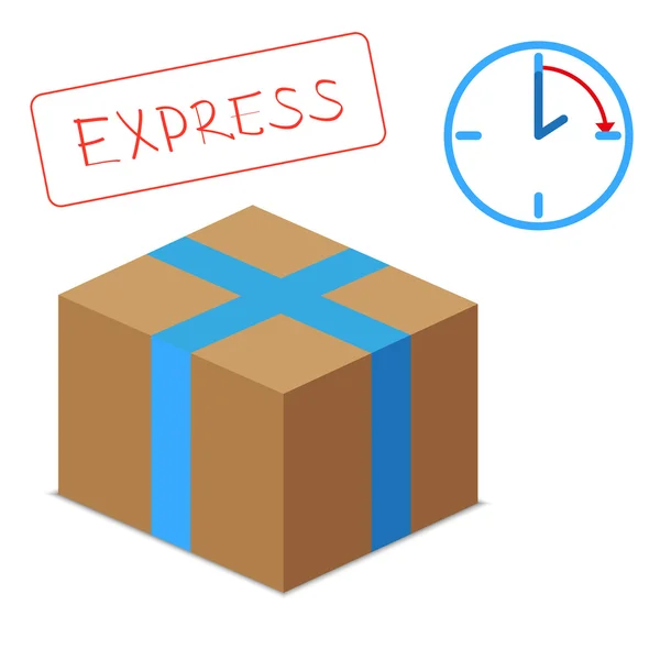 Express delivery vector graphic — Stock Vector