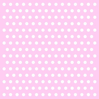 Pembe arka plan vektör üzerinde beyaz noktalar