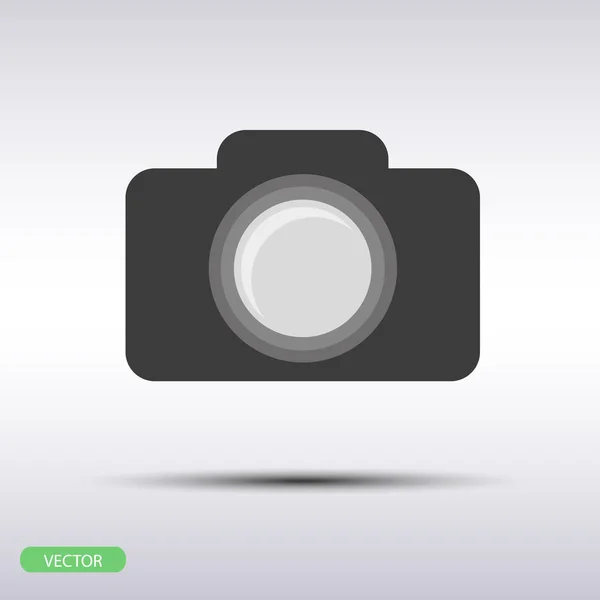 Простой графический фотоаппарат - вектор запаса — стоковый вектор