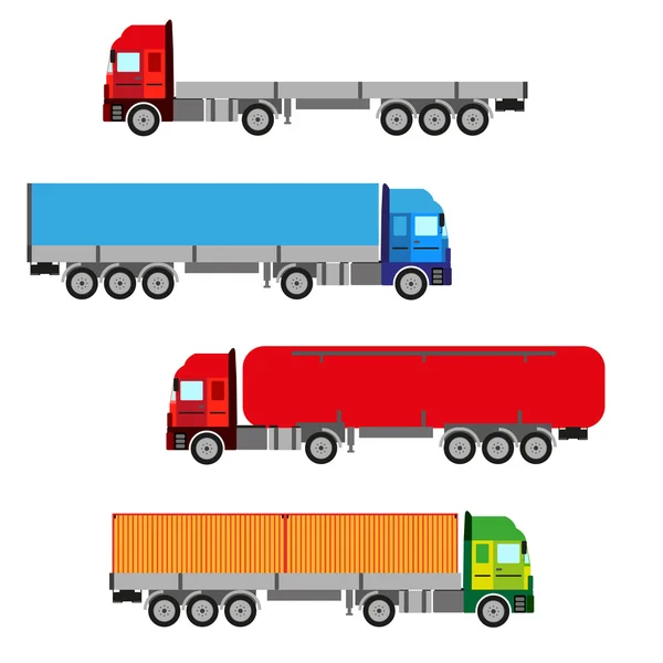 Car logistics vector — Stock Vector