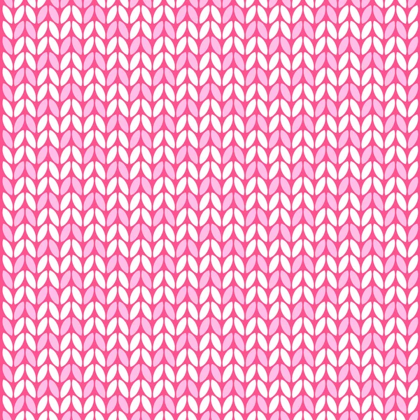 Texture de laine rose et blanche vectorielle Illustration De Stock