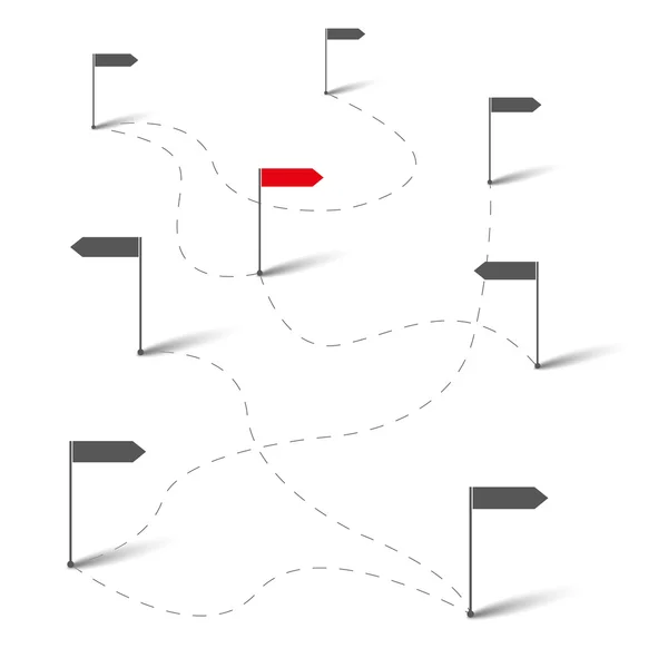 Manera correcta Vector gráfico — Archivo Imágenes Vectoriales