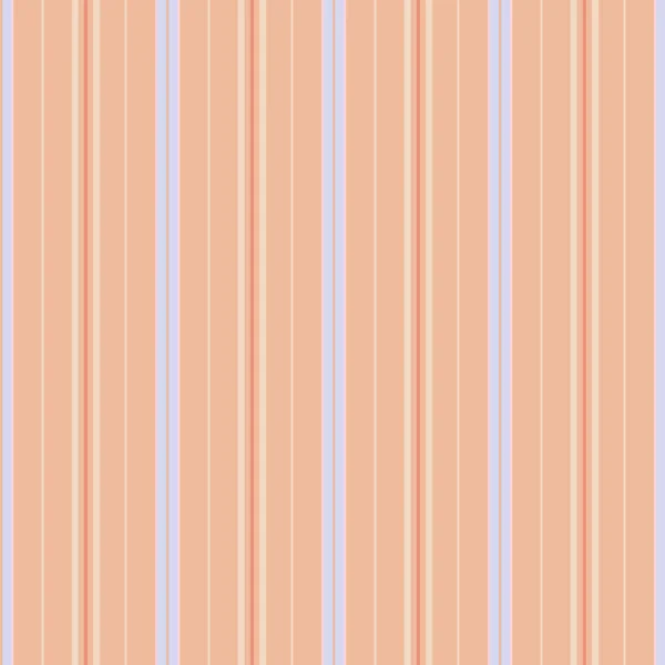 Vector Cute Soft Colorful Pastel Stripes on Peachy Orange seamless pattern background. Perfect for fabric, scrapbooking and wallpaper projects. —  Vetores de Stock