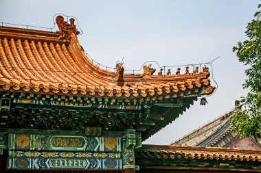 Geleneksel Çince mimari çatı