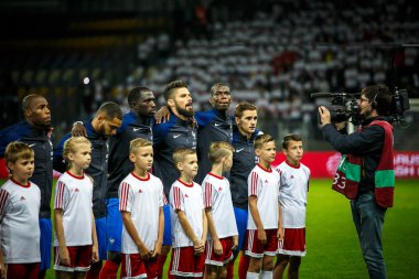 Borisov - Beyaz Rusya, Eylül 2016: Dünya Kupası Qual. Uefa A grubu, futbol maçında Pogba.