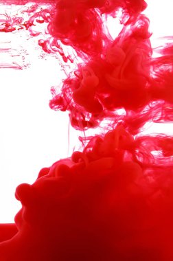 Soyut kırmızı arkaplan. Bir tutam boya..