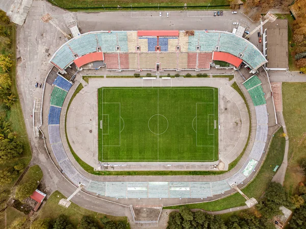 Vecchio Stadio Calcio Atletico Vista Dall Alto — Foto Stock