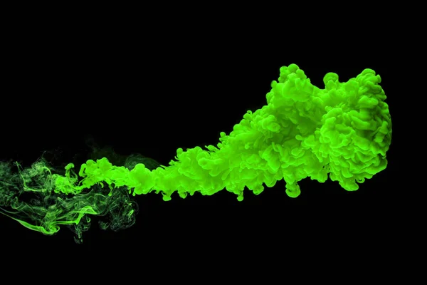 Abstract Green Toxic Black Background — Stock Photo, Image