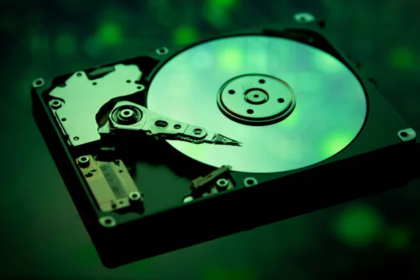 Abstract Image Hard Disk Drive Concept Data Hardware Information Technology — Stock Photo, Image