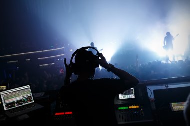 Rock konseri ses Yöneticisi