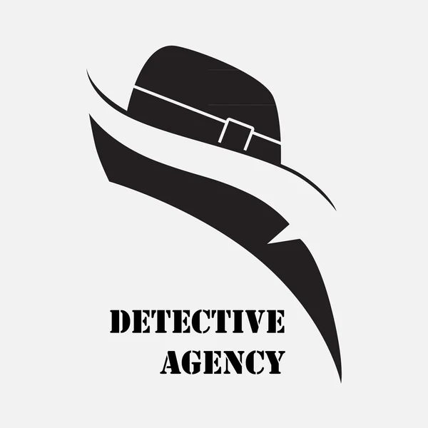 Agencia Detective. Elementos para crear logotipos, emblemas, signos, s — Archivo Imágenes Vectoriales