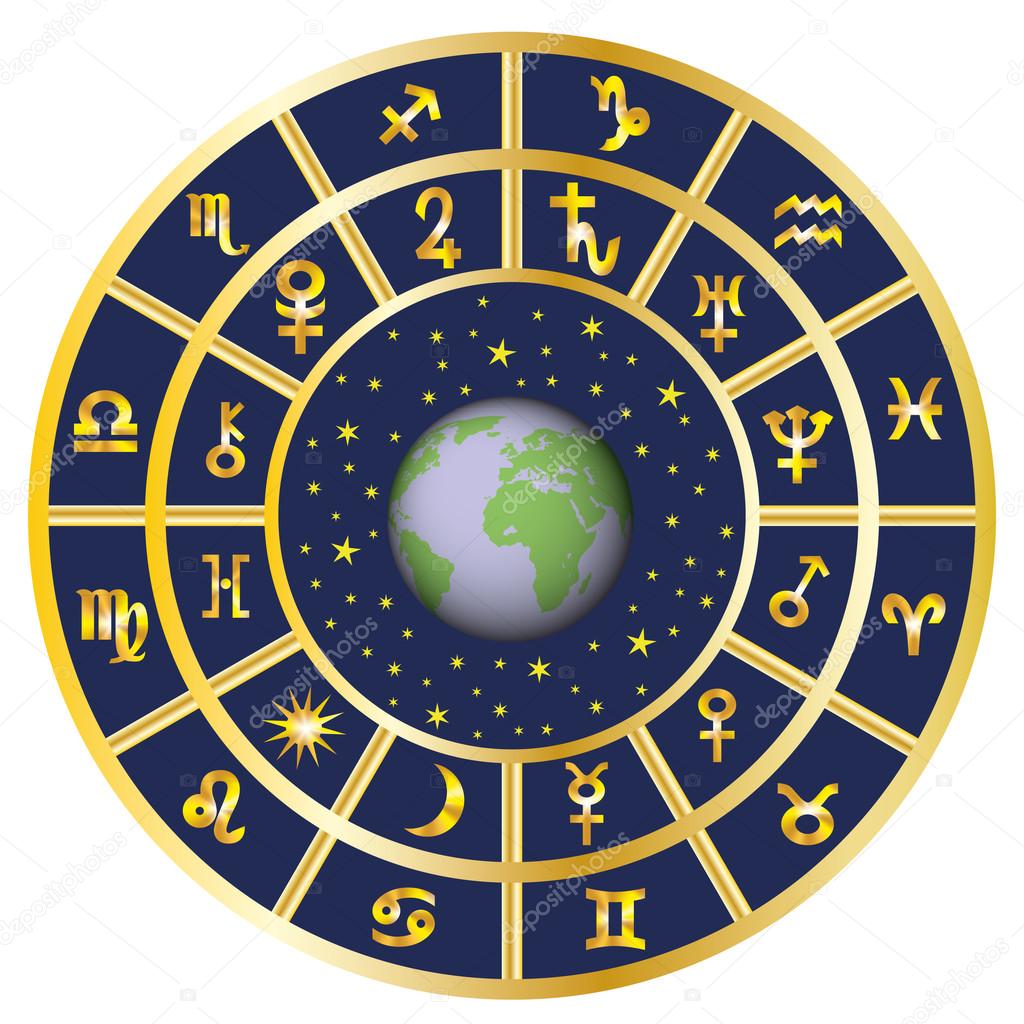 Signs of the zodiac and the Stock Vector Image by ©aleshin