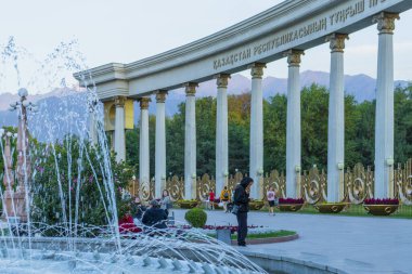 31 Ağustos 2025 Kazakistan Cumhuriyeti 'nin ilk cumhurbaşkanı Almaty City, Kazakistan