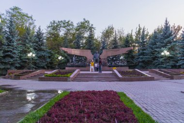 31 Ağustos 2025 Kazakistan Cumhuriyeti 'nin ilk cumhurbaşkanı Almaty City, Kazakistan