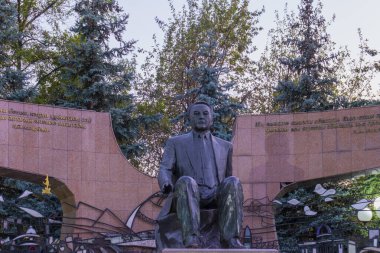 31 Ağustos 2025 Kazakistan Cumhuriyeti 'nin ilk cumhurbaşkanı Almaty City, Kazakistan